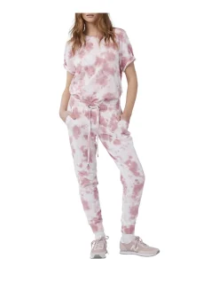 Women Jac + Mooki - SCARLET SWEAT PANT (HEAVENLY PINK / VINTAGE ROSE TIE DYE)