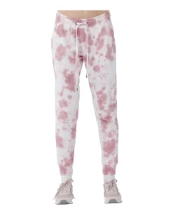 Women Jac + Mooki - SCARLET SWEAT PANT (HEAVENLY PINK / VINTAGE ROSE TIE DYE)