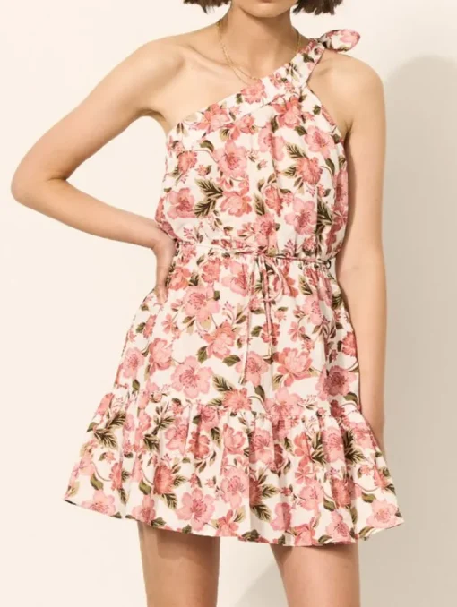 Kivari - Mila One Shoulder Mini Dress FINAL SALE