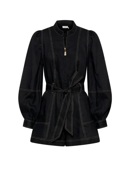 Women Kivari - ADA PLAYSUIT (BLACK)