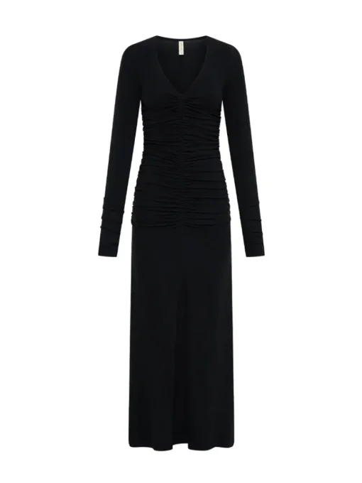 Kivari - AMAL MIDI DRESS (BLACK)