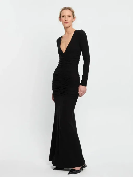 Kivari - AMAL MIDI DRESS (BLACK)