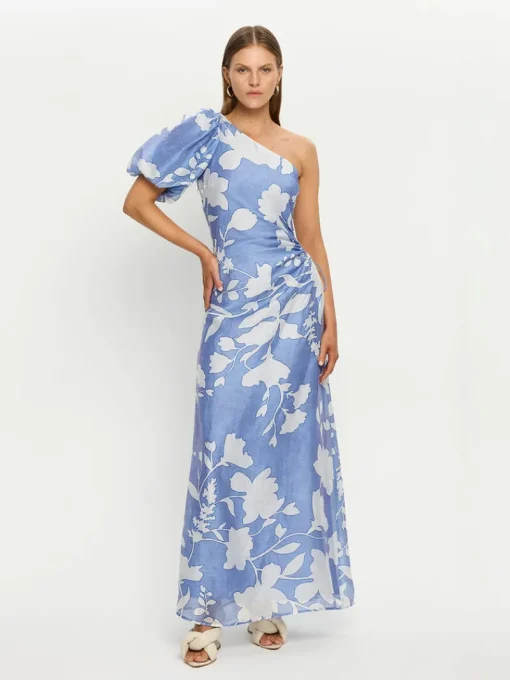 Kivari - AMELIE ONE SHOULDER MAXI DRESS