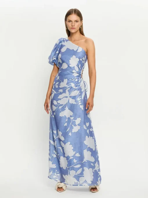 Kivari - AMELIE ONE SHOULDER MAXI DRESS