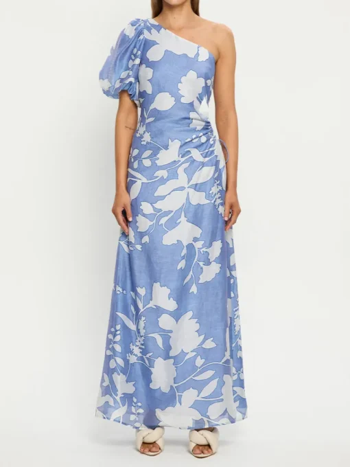 Kivari - AMELIE ONE SHOULDER MAXI DRESS