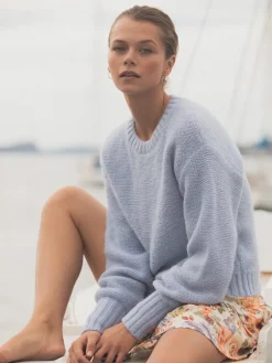 Kivari - Amory Knit Jumper (Cornflower)