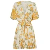 Kivari - Blake Tie Front Mini Dress FINAL SALE