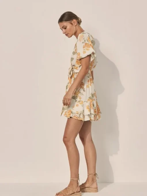 Kivari - Blake Tie Front Mini Dress FINAL SALE