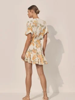 Kivari - Blake Tie Front Mini Dress FINAL SALE