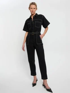 Women Kivari - BRAE BOILERSUIT (BLACK)