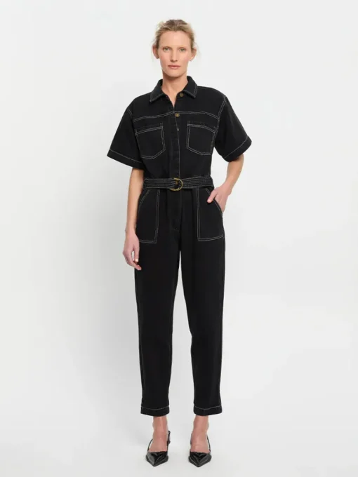 Women Kivari - BRAE BOILERSUIT (BLACK)