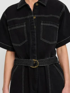 Women Kivari - BRAE BOILERSUIT (BLACK)