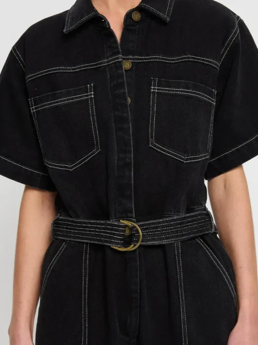 Women Kivari - BRAE BOILERSUIT (BLACK)