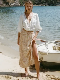 Kivari - Brooklyn Zebra Midi Skirt