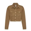 Kivari - CELENE DENIM JACKET (LATTE)