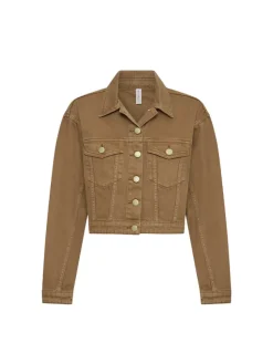 Kivari - CELENE DENIM JACKET (LATTE)