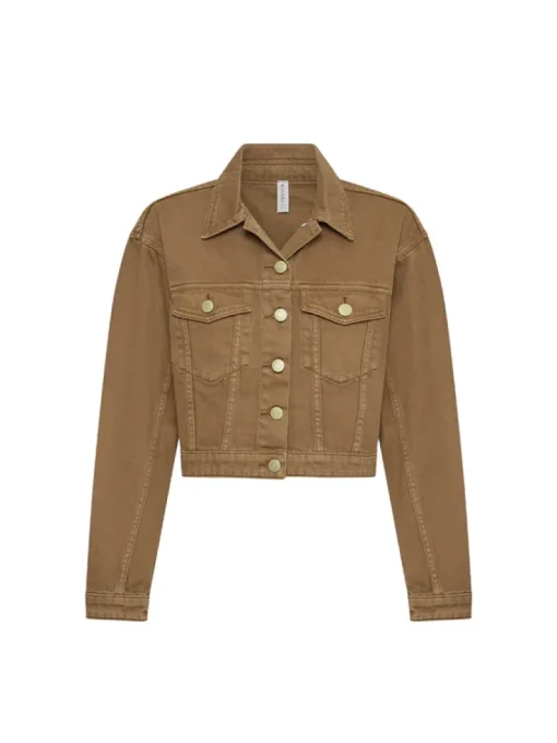 Kivari - CELENE DENIM JACKET (LATTE)