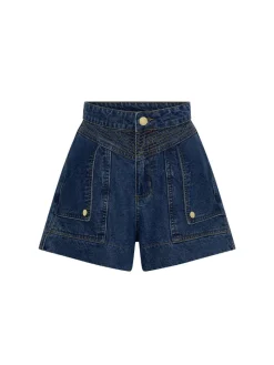 Kivari - CELENE DENIM SHORT (BLUE)