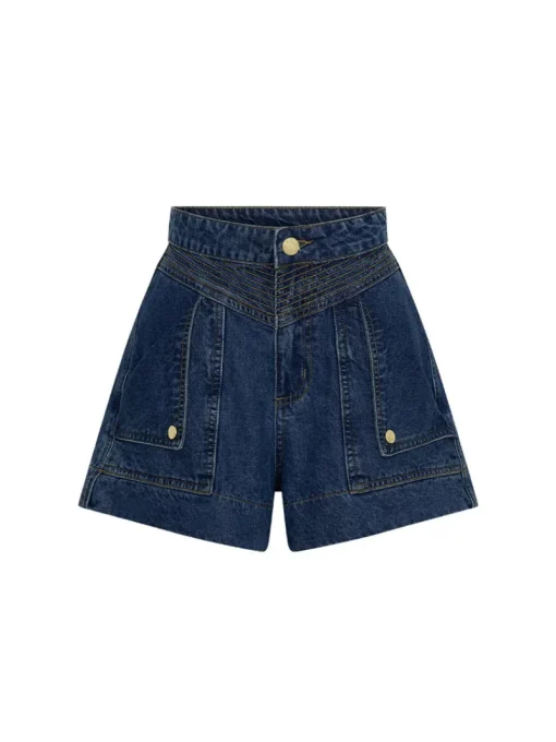 Kivari - CELENE DENIM SHORT (BLUE)