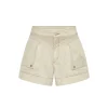Kivari - CELENE DENIM SHORT (CREAM)
