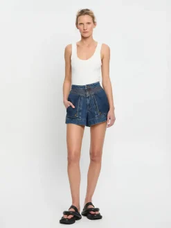 Kivari - CELENE DENIM SHORT (PALOMA / INDIGO)