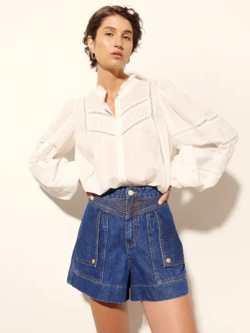 Kivari - CELENE DENIM SHORT (BLUE)