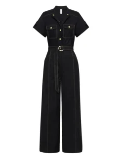 Women Kivari - EBONY JUMPSUIT (BLACK)