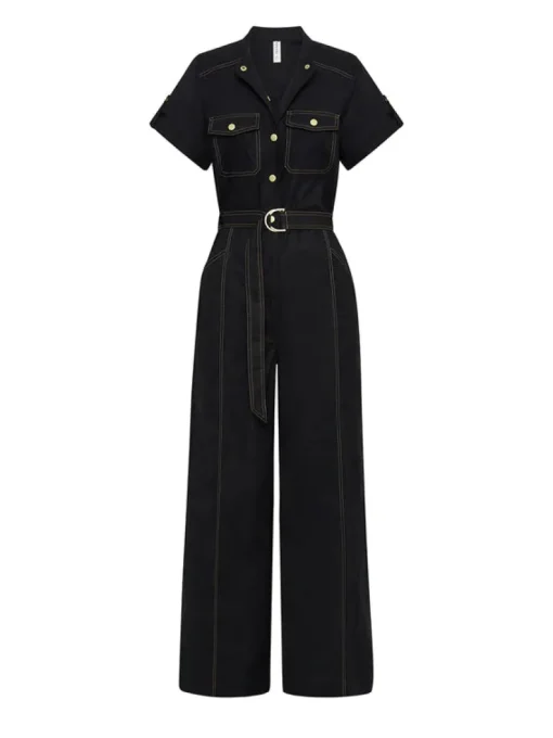 Women Kivari - EBONY JUMPSUIT (BLACK)