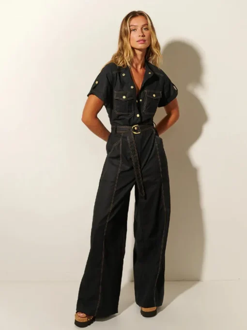 Women Kivari - EBONY JUMPSUIT (BLACK)
