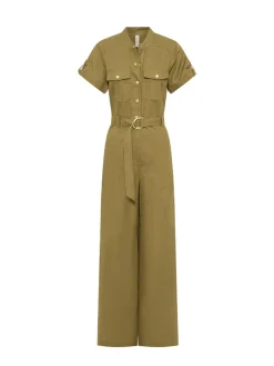 Women Kivari - EBONY JUMPSUIT (KHAKI)