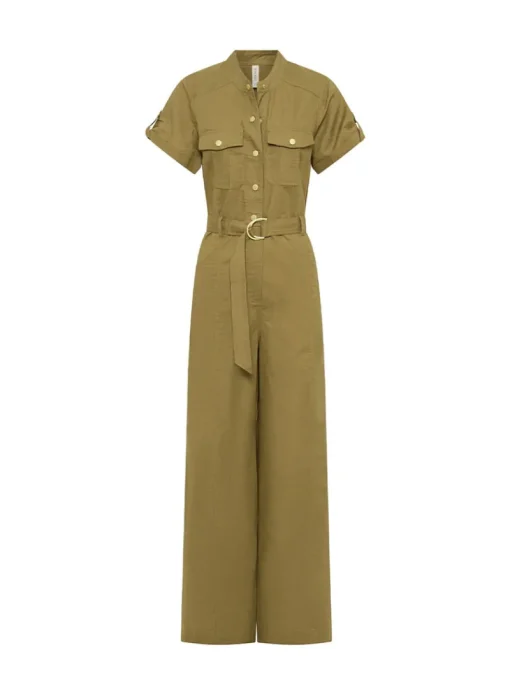 Women Kivari - EBONY JUMPSUIT (KHAKI)