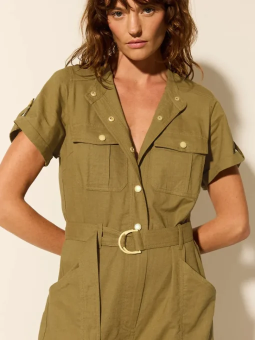 Women Kivari - EBONY JUMPSUIT (KHAKI)