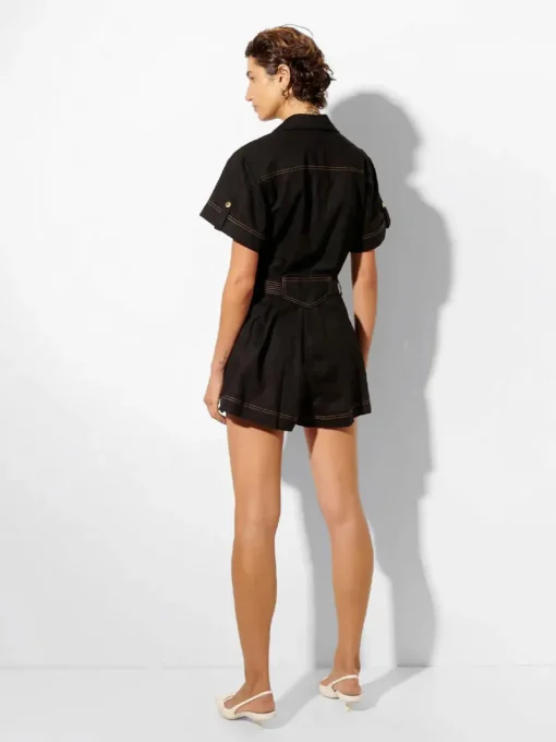 Women Kivari - EBONY PLAYSUIT (BLACK)