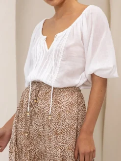 Kivari - Edie Blouse (White)