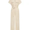 Women Kivari - GIANNA JUMPSUIT (IVORY)