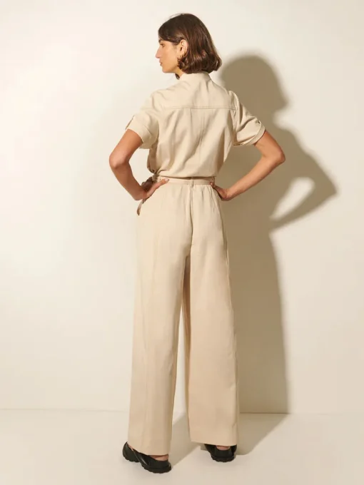 Women Kivari - GIANNA JUMPSUIT (IVORY)