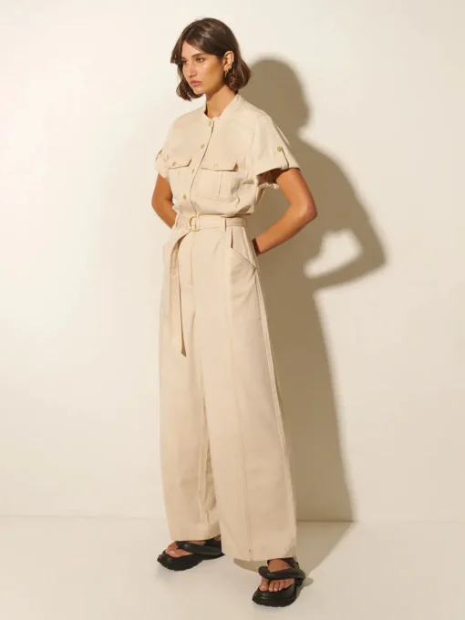 Women Kivari - GIANNA JUMPSUIT (IVORY)