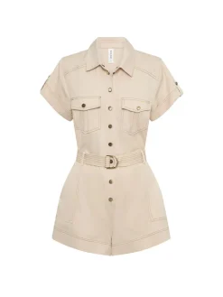 Women Kivari - GIANNA PLAYSUIT (IVORY)