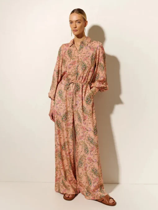 Women Kivari - Isha Jumpsuit (Pink Paisley)