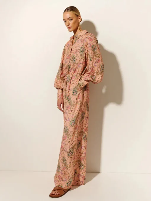 Women Kivari - Isha Jumpsuit (Pink Paisley)