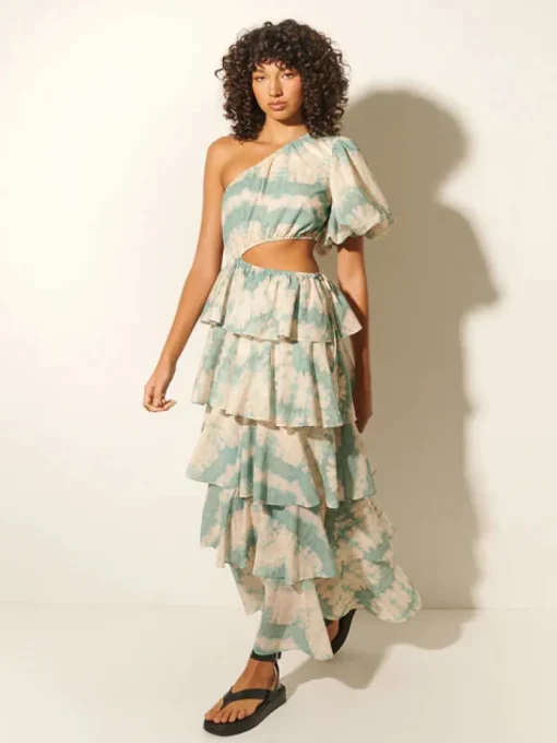 Kivari - MIRAGE ONE SHOULDER MAXI DRESS FINAL SALE