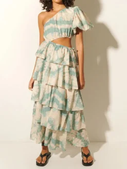 Kivari - MIRAGE ONE SHOULDER MAXI DRESS FINAL SALE