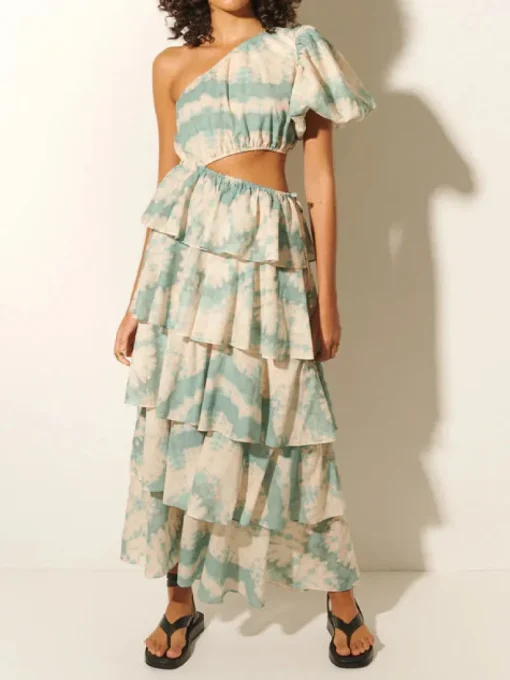 Kivari - MIRAGE ONE SHOULDER MAXI DRESS FINAL SALE