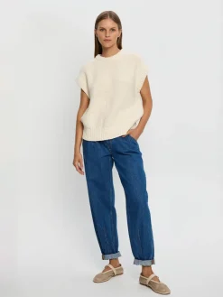 Kivari - OLESIA KNIT VEST (CREAM)