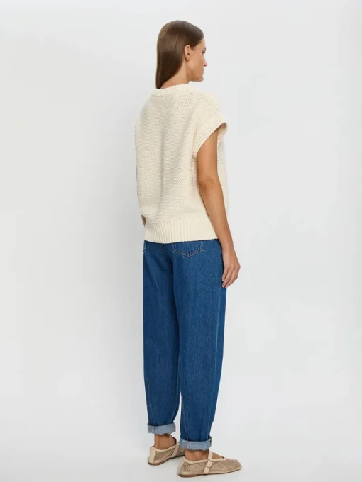 Kivari - OLESIA KNIT VEST (CREAM)