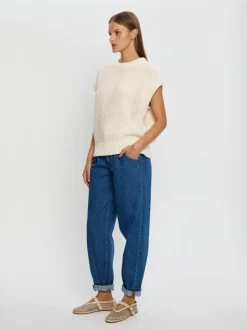 Kivari - OLESIA KNIT VEST (CREAM)