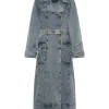 Kivari - OLIVIA DENIM TRENCH COAT