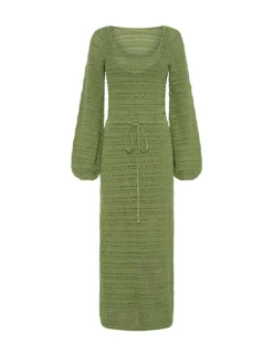 Kivari - PEPE KNIT DRESS (AVOCADO)