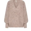 Kivari - Quinn V Neck Knit (Haze)