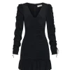 Kivari - SCARLETT GATHERED MIN DRESS (BLACK)